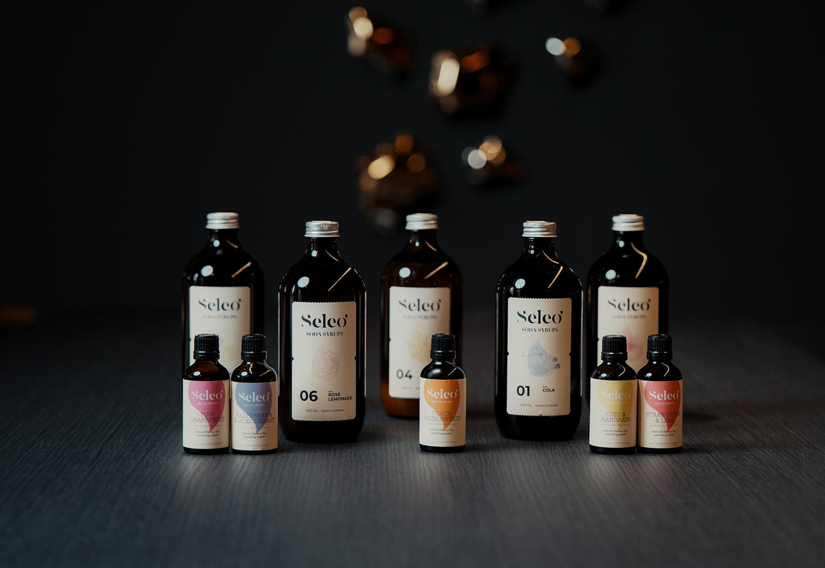 Natural soda syrups