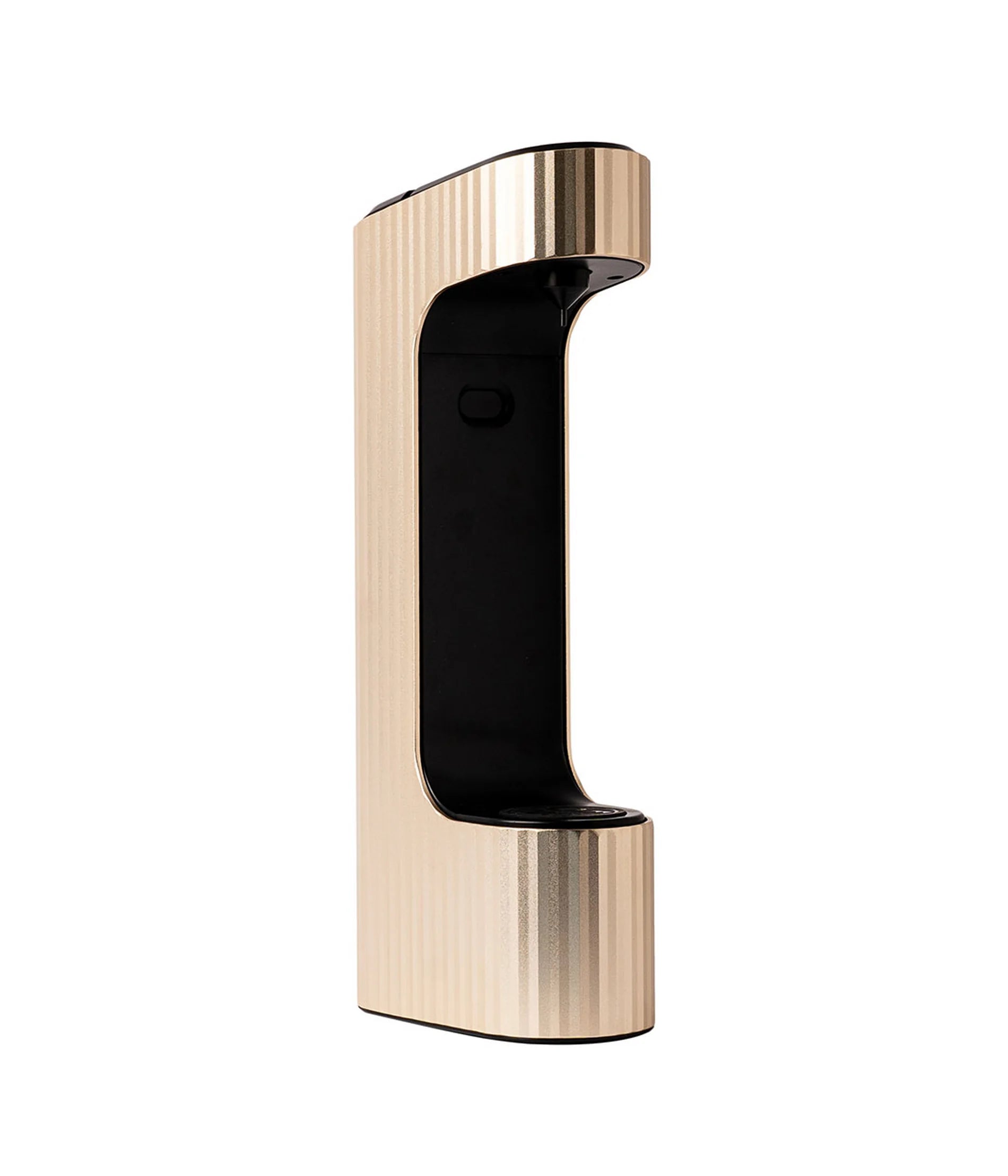 Luxury Seleo Qarbo Gold beverage maker with solid aluminium body and premium anodized finish in Kuwait - هيكل ماكينة كاربو الذهبية الفاخرة من الألمنيوم الصلب، قطعة ديكور تقنية تضفي لمسة رفاهية إيطالية على مطابخ الكويت الحديثة - Unmatched elegance and durability