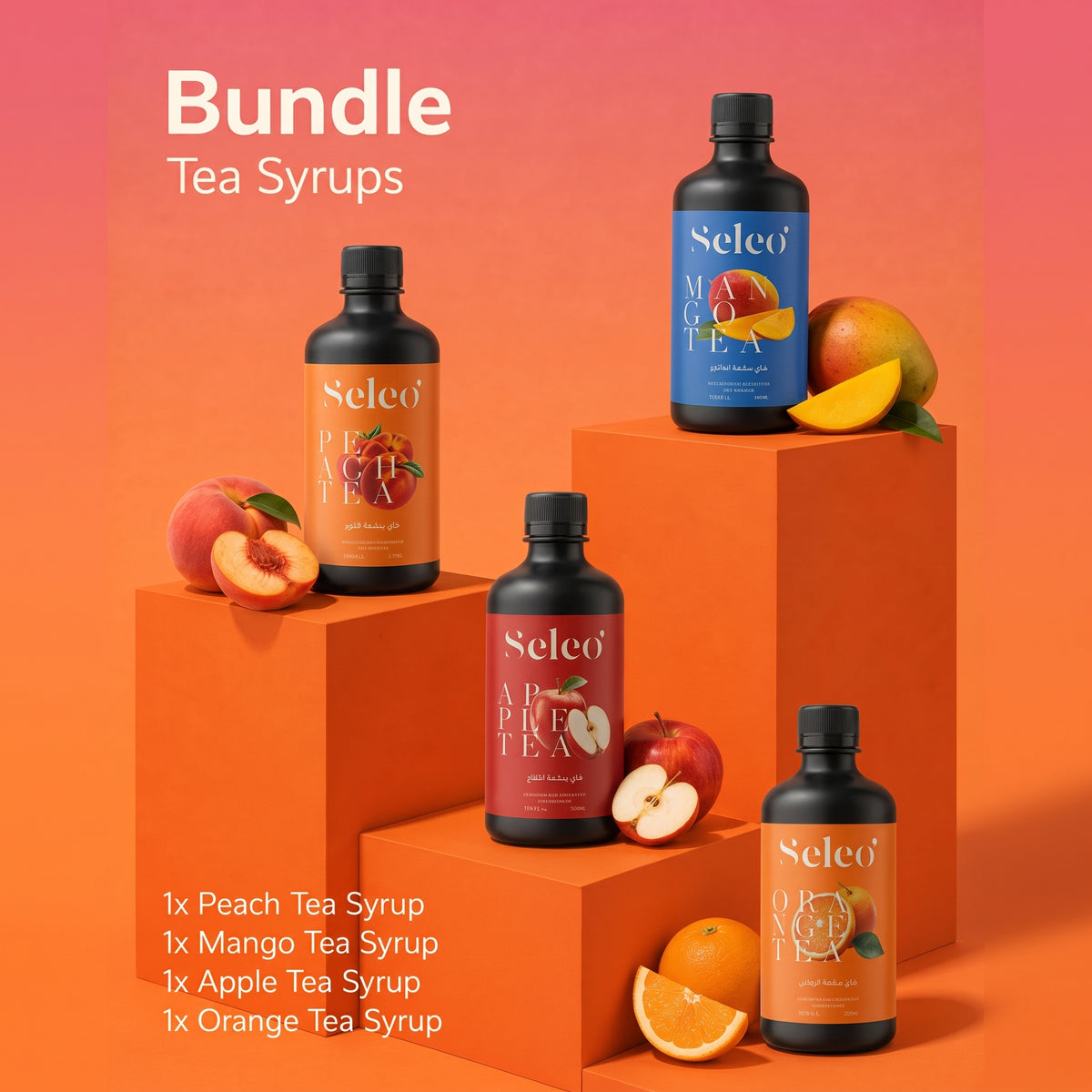 Seleo Tea Syrups Bundle