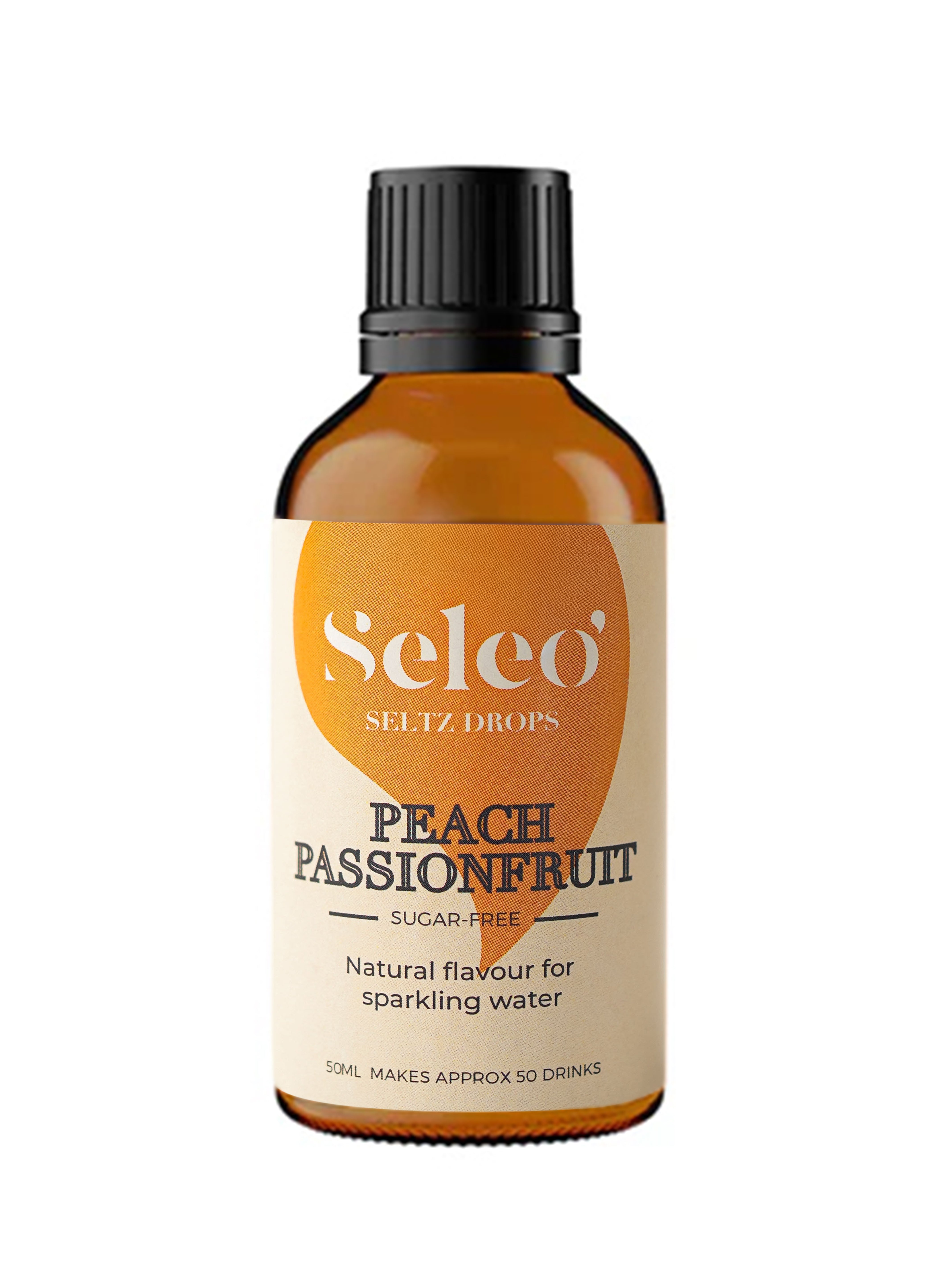 Peach & Passion fruit Seltz Drops