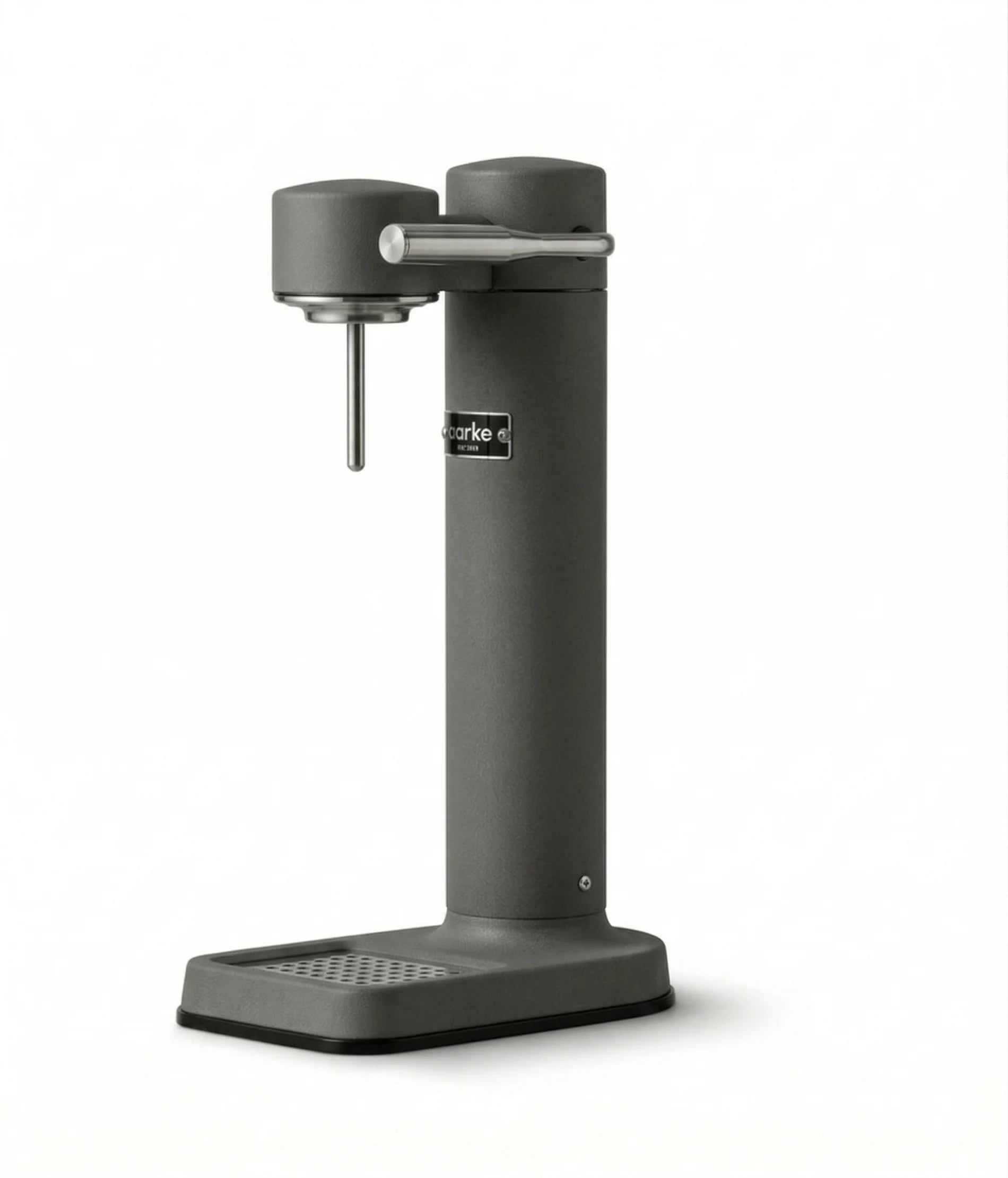 Aarke Carbonator 3 Matte Grey, the best sustainable alternative to plastic soda bottles in Kuwait - ماكينة آر كي كاربونيتر 3 الرمادية، البديل الصحي والمستدام للمشروبات الغازية البلاستيكية في الكويت - Easy-to-use home carbonation system