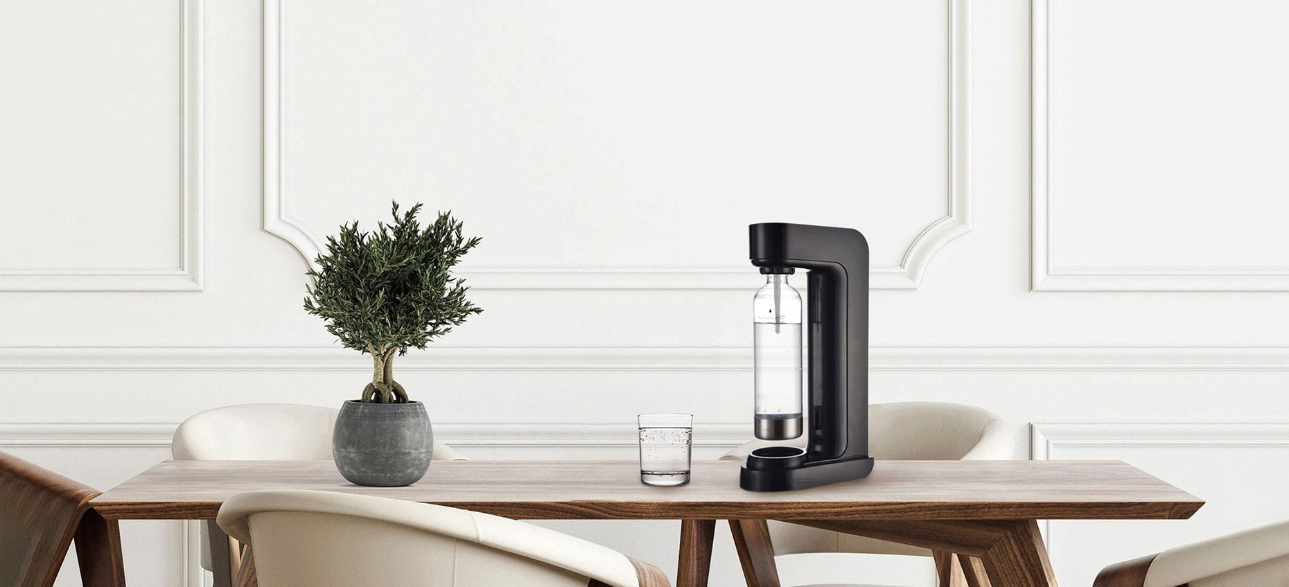 Sparkling water machine